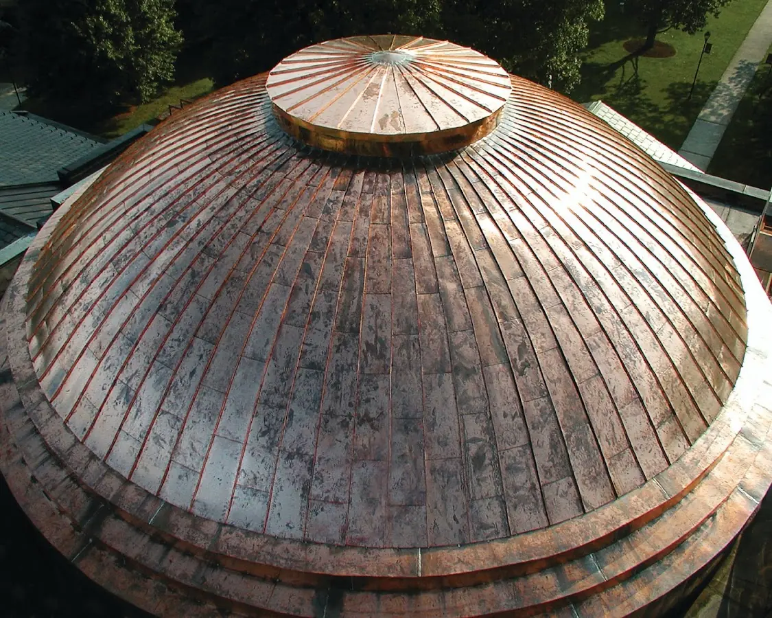 Craftsman Roofing crew installing a new roof in Christopher Columbus Homes